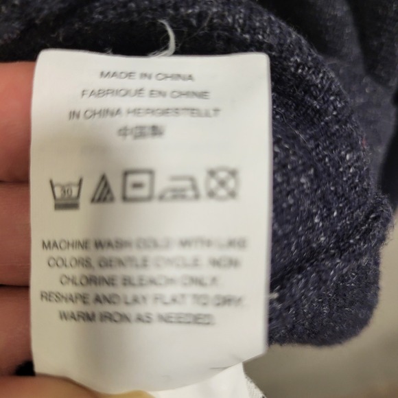 J Crew Cardigan Sweater‎ Men Size Large Chunky Knit Cotton Pockets Long Sleeve - Picture 5 of 7